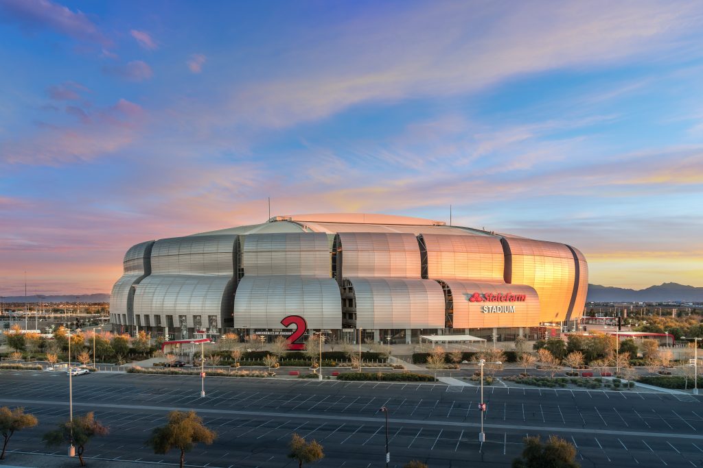 El estadio gigantesco en Arizona