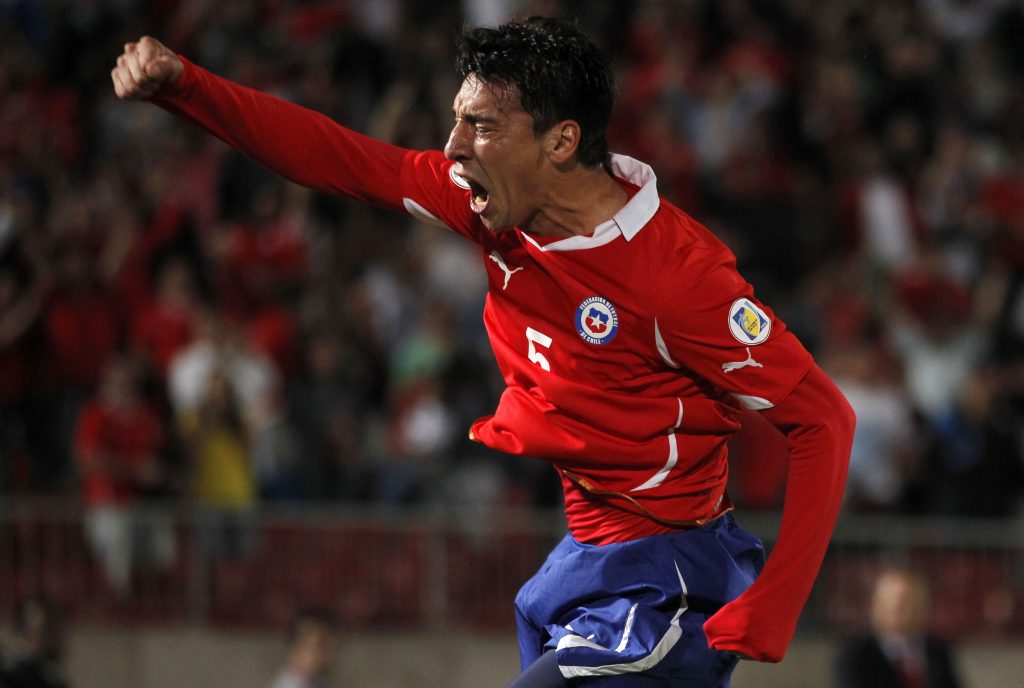 Pablo Contreras fue un titular constante en la selección chilena antes de la llegada de Jorge Sampaoli. | Foto: Photosport.