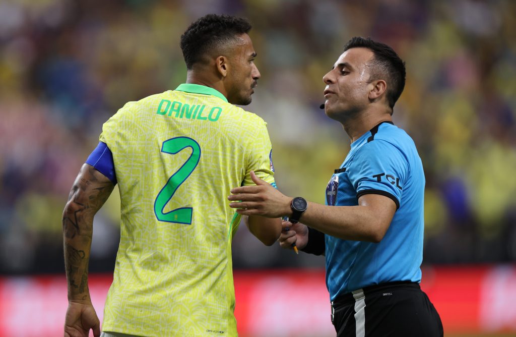 Piero Maza arbitrará su tercer partido en la Copa América 2024 | Getty Images